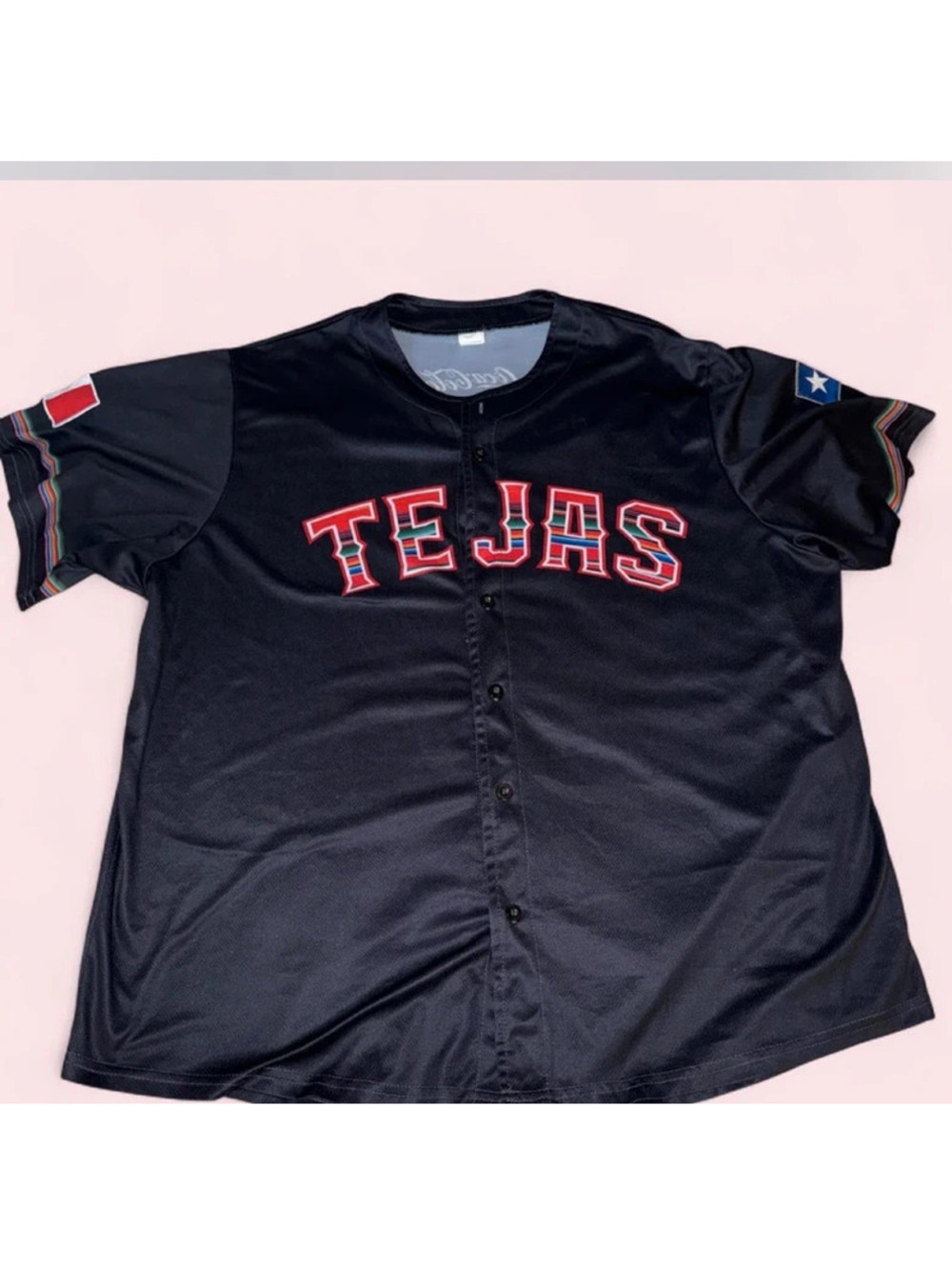 Rangers Baseball Jersey Tejas